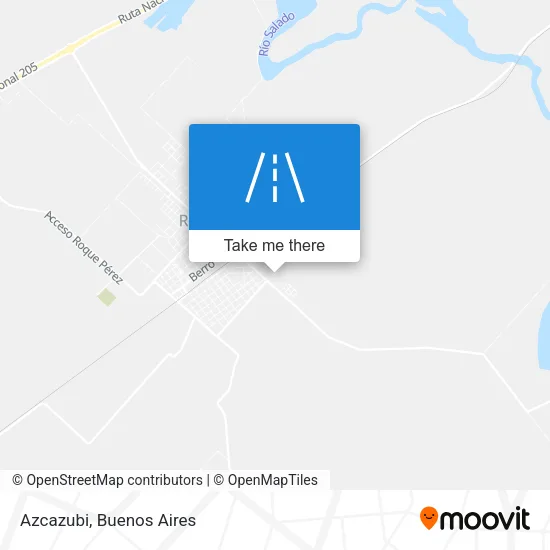 Azcazubi map