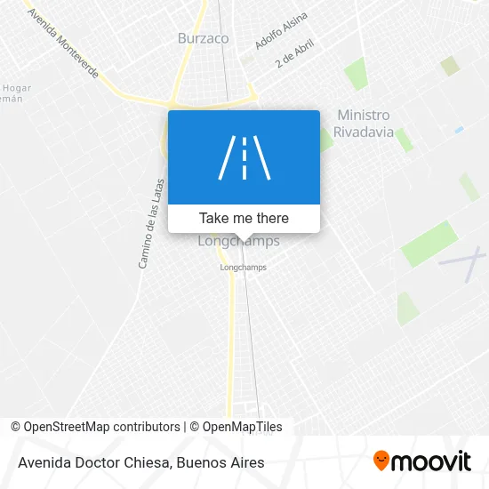 Avenida Doctor Chiesa map