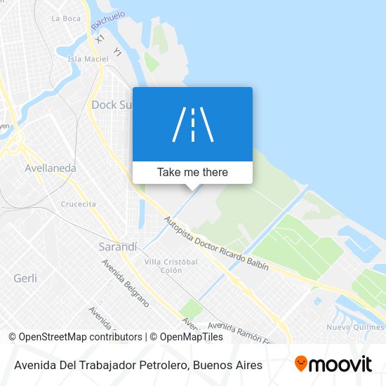 Mapa de Avenida Del Trabajador Petrolero