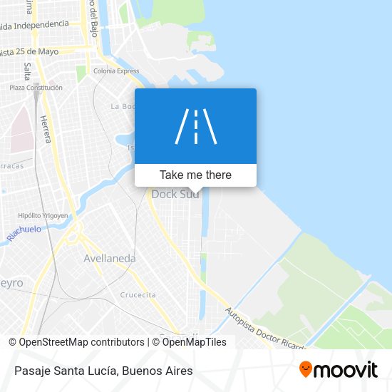 Pasaje Santa Lucía map