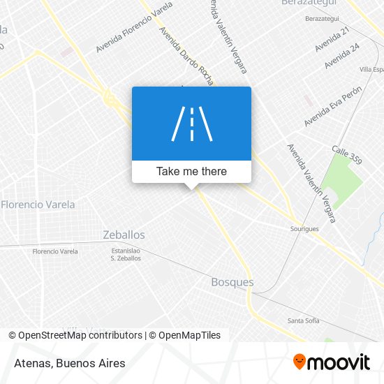 Atenas map