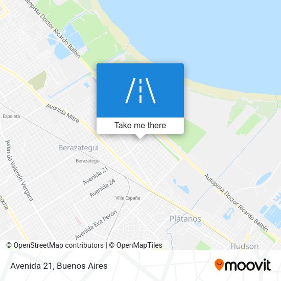 Mapa de Avenida 21