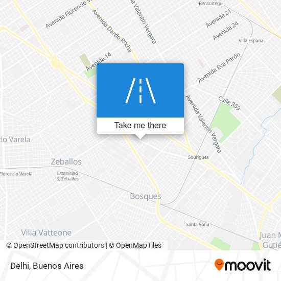 Delhi map