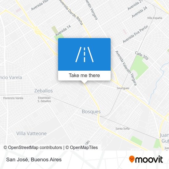 San José map