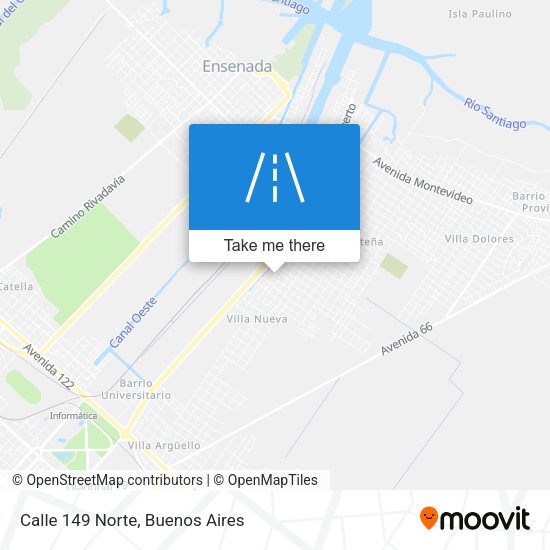 Mapa de Calle 149 Norte