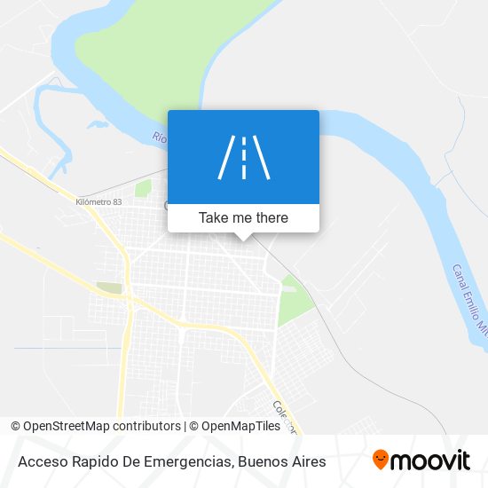 Acceso Rapido De Emergencias map