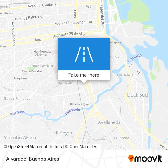 Alvarado map