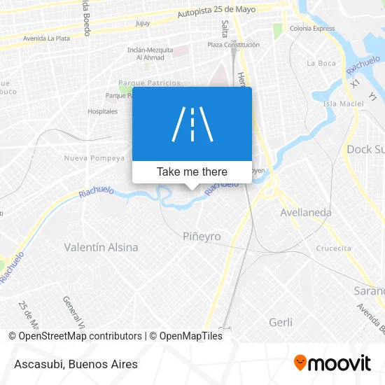 Ascasubi map