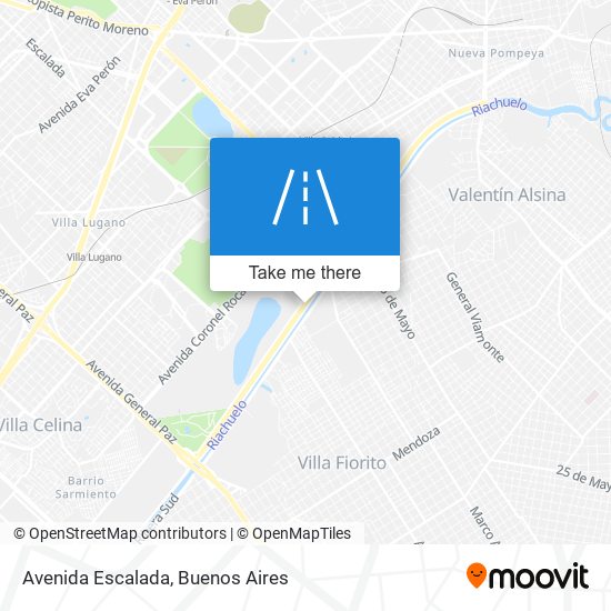 Avenida Escalada map