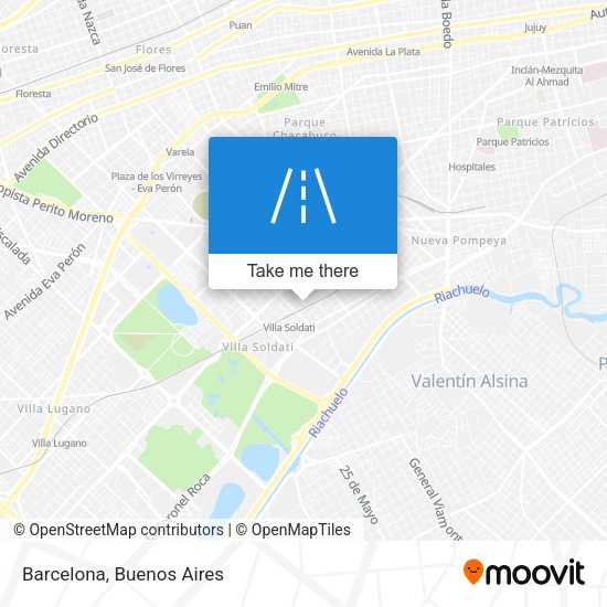 Mapa de Barcelona