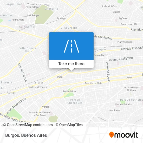 Mapa de Burgos
