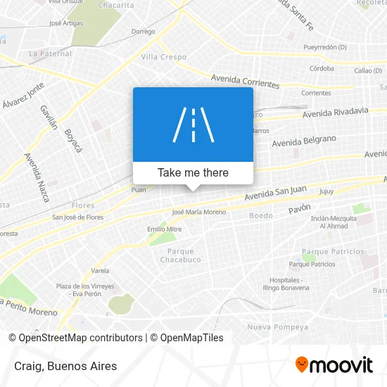 Craig map