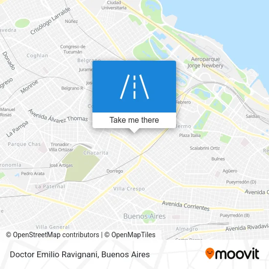 Mapa de Doctor Emilio Ravignani