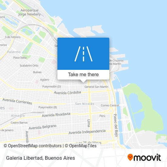 Galería Libertad map