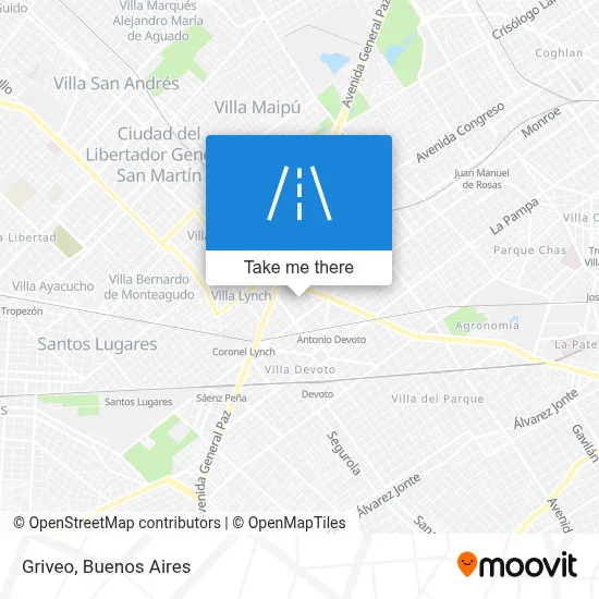 Griveo map