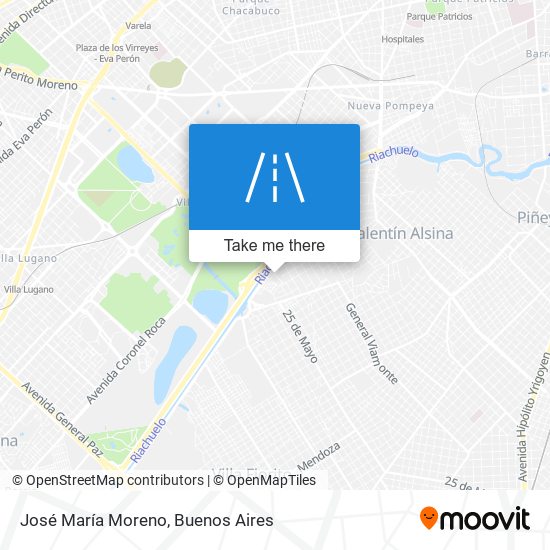 José María Moreno map