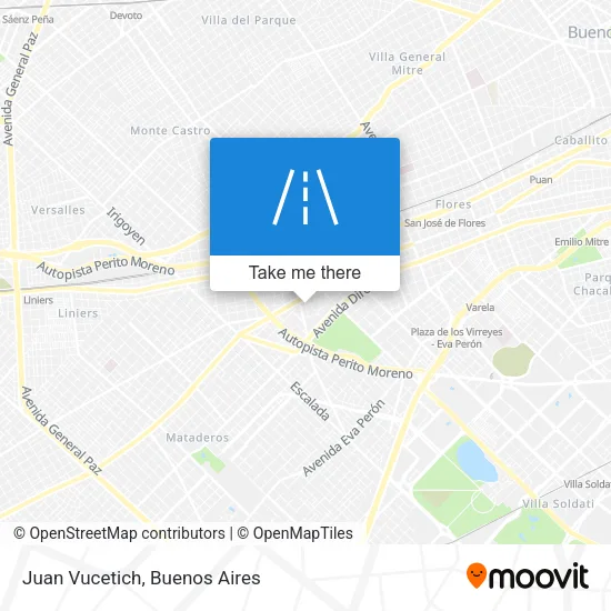 Juan Vucetich map