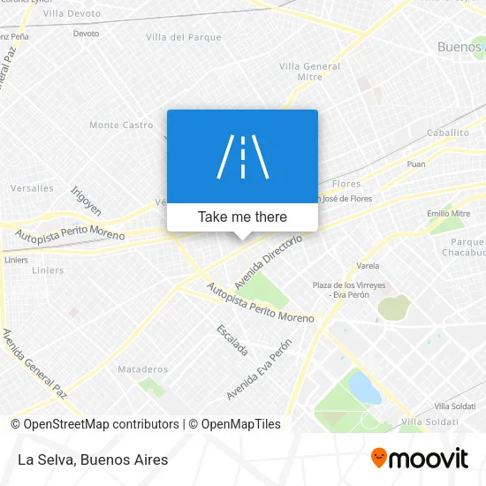 La Selva map
