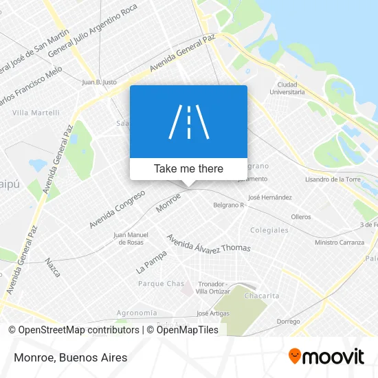 Mapa de Monroe