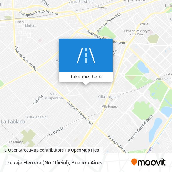 Mapa de Pasaje Herrera (No Oficial)