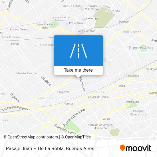 Pasaje Juan F. De La Robla map
