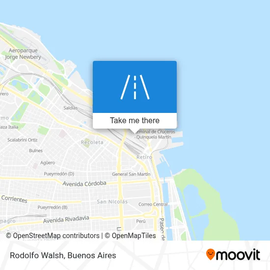 Rodolfo Walsh map