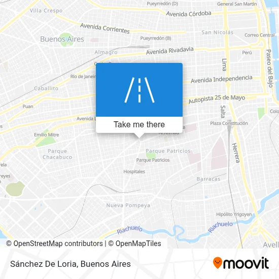 Sánchez De Loria map