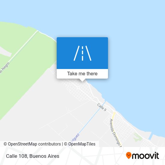 Mapa de Calle 108