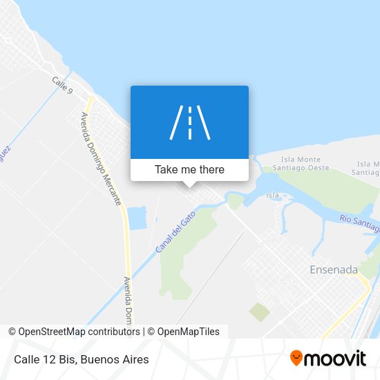 Mapa de Calle 12 Bis