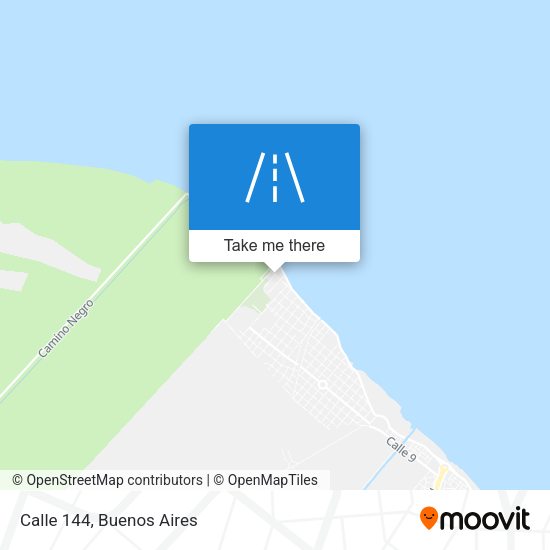 Mapa de Calle 144