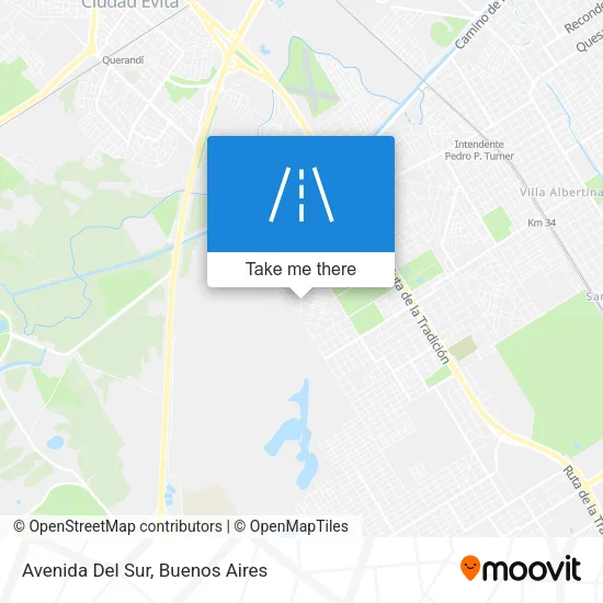 Avenida Del Sur map