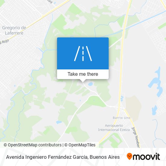 Mapa de Avenida Ingeniero Fernández García