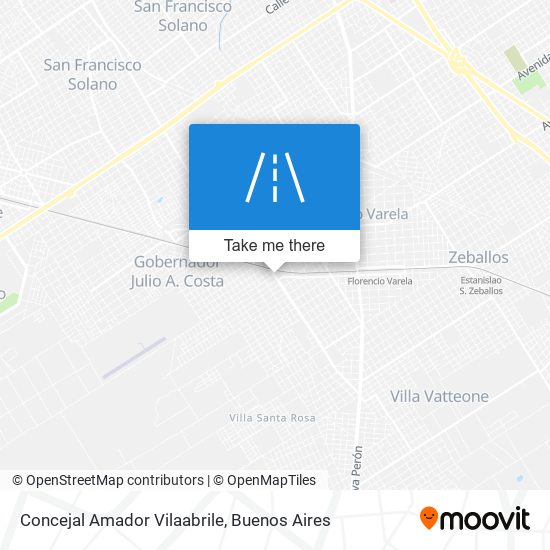 Concejal Amador Vilaabrile map