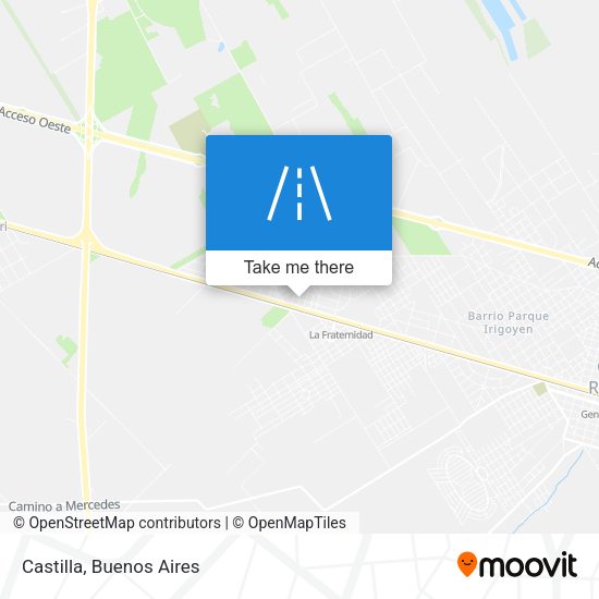 Mapa de Castilla