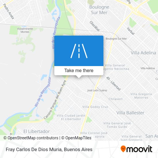 Fray Carlos De Dios Muria map