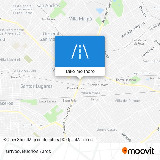 Mapa de Griveo