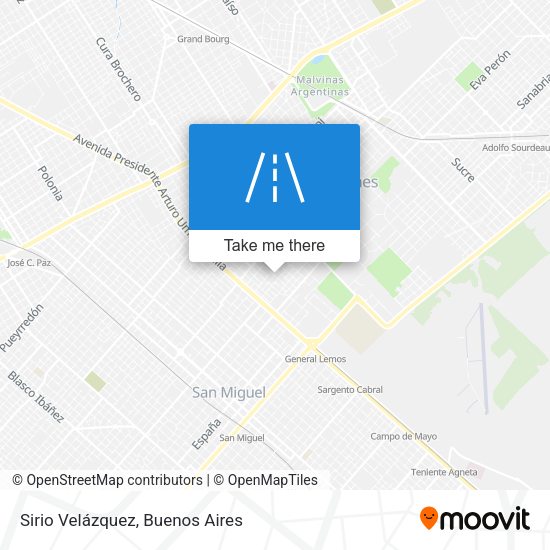 Sirio Velázquez map