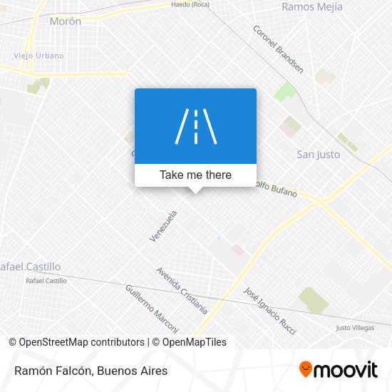 Ramón Falcón map