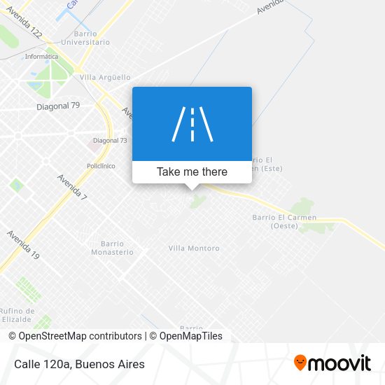 Mapa de Calle 120a