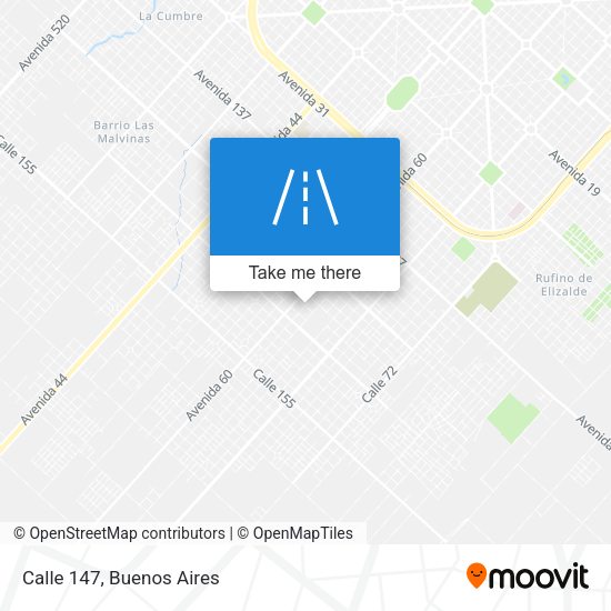 Mapa de Calle 147
