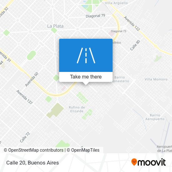 Mapa de Calle 20