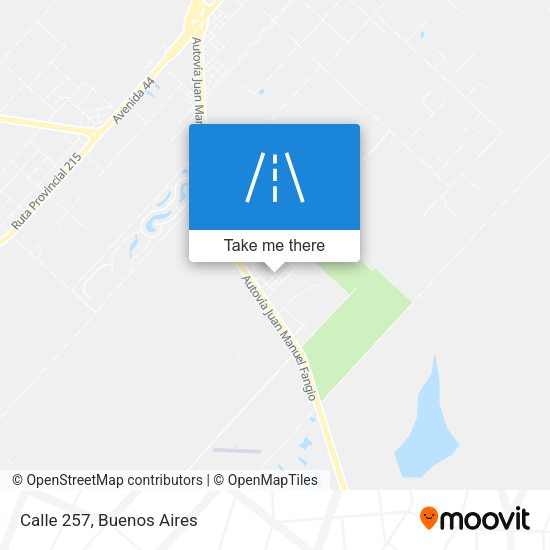 Mapa de Calle 257