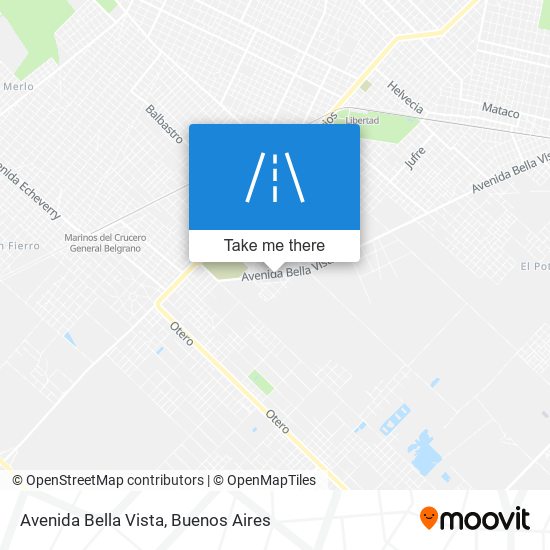 Avenida Bella Vista map