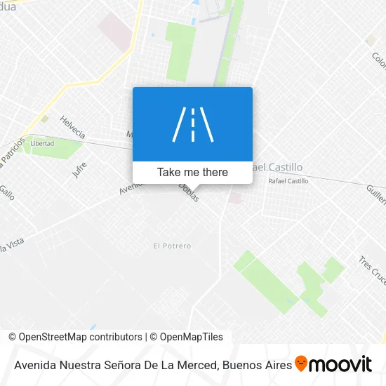 Avenida Nuestra Señora De La Merced map
