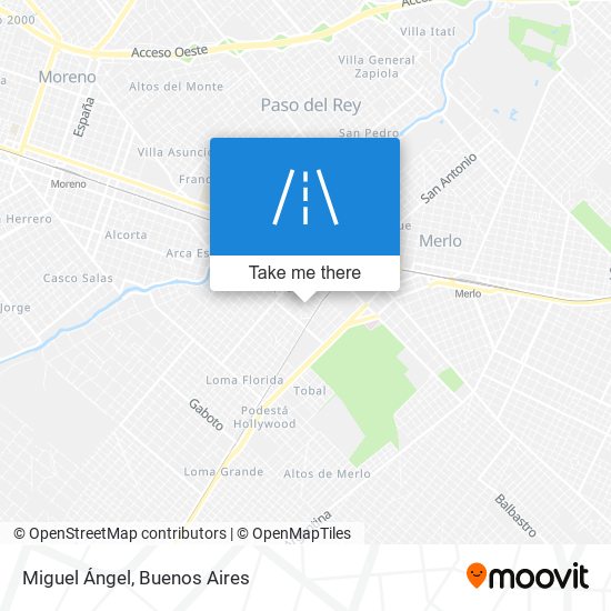 Miguel Ángel map