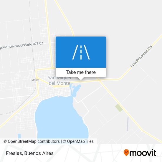 Mapa de Fresias