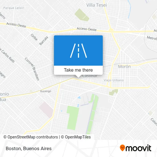 Boston map