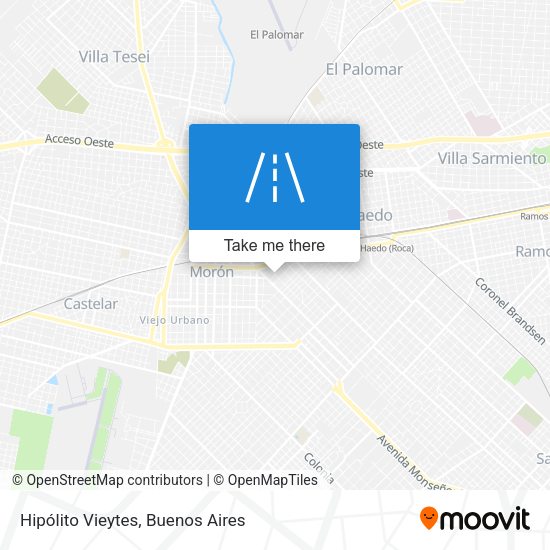 Hipólito Vieytes map