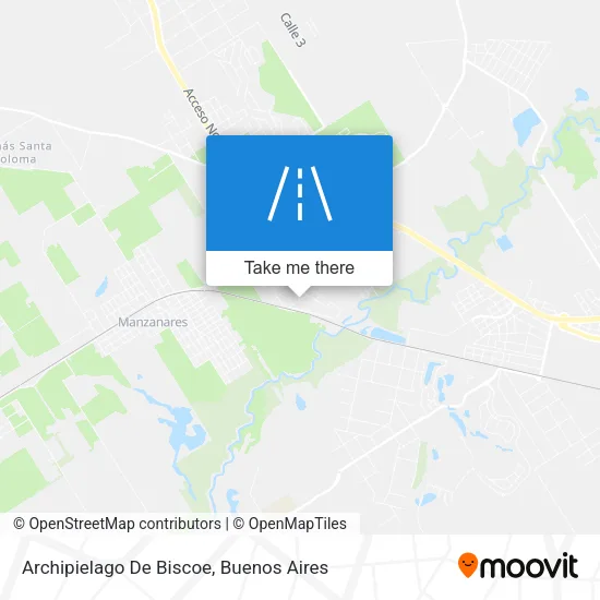 Archipielago De Biscoe map