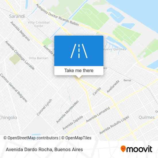 Avenida Dardo Rocha map